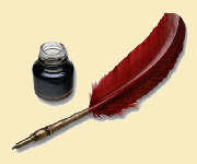 Quill and ink
